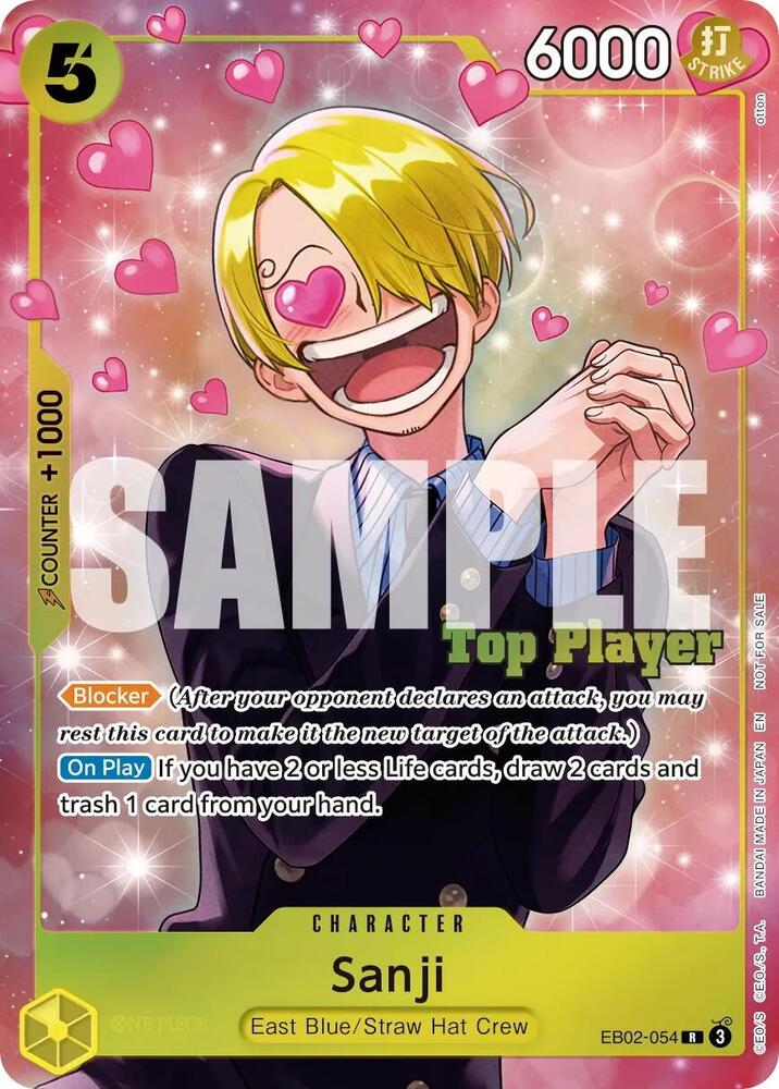 Sanji (CS 26-27 Top Player Pack Vol. 1) - EB04-052 [One Piece Promotion Cards]