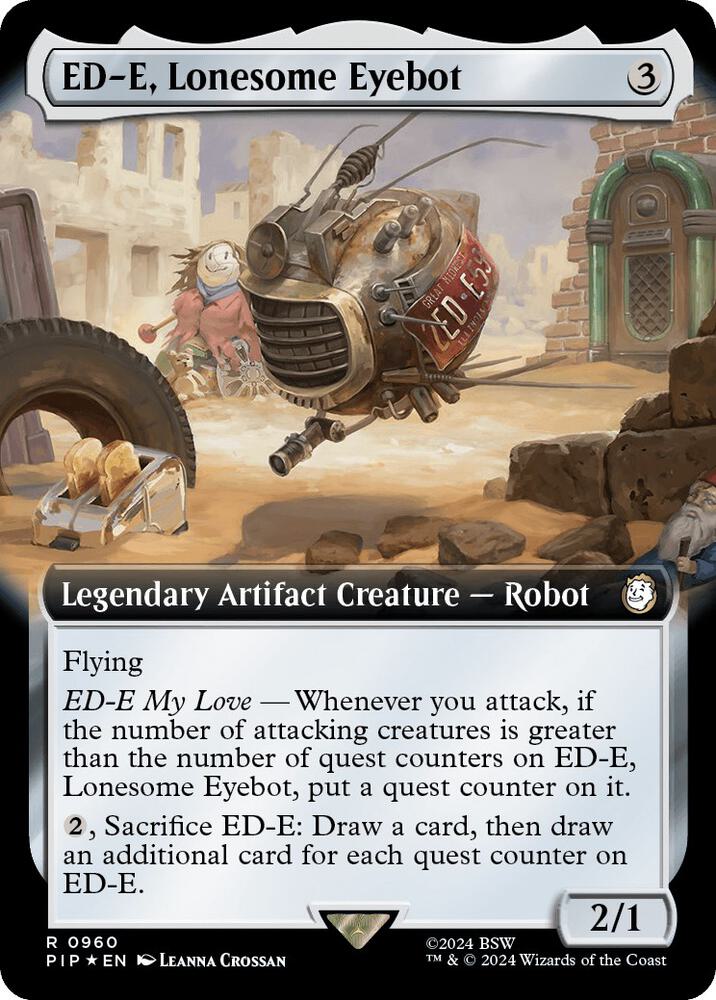 ED-E, Lonesome Eyebot (Extended Art) (Surge Foil)