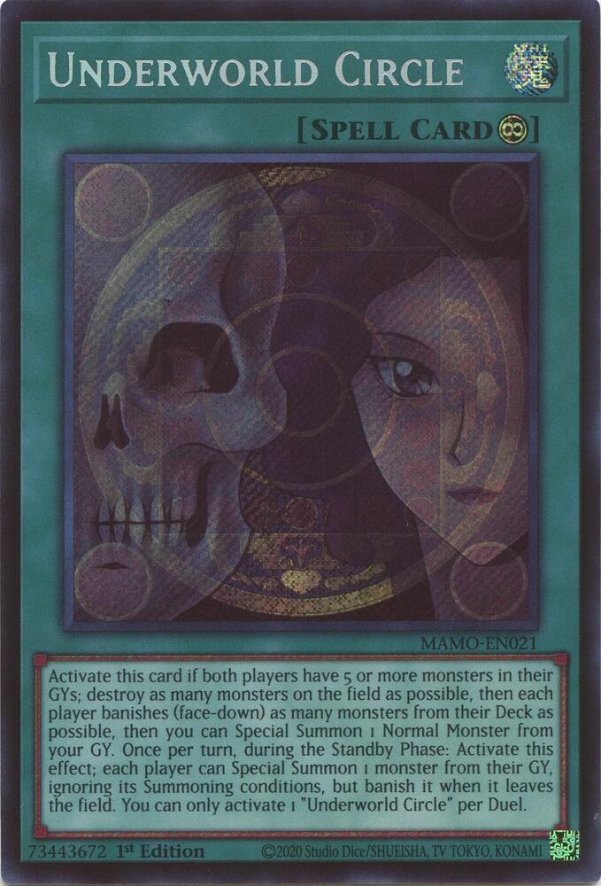 Underworld Circle (Secret Rare) [Magnificent Monsters]