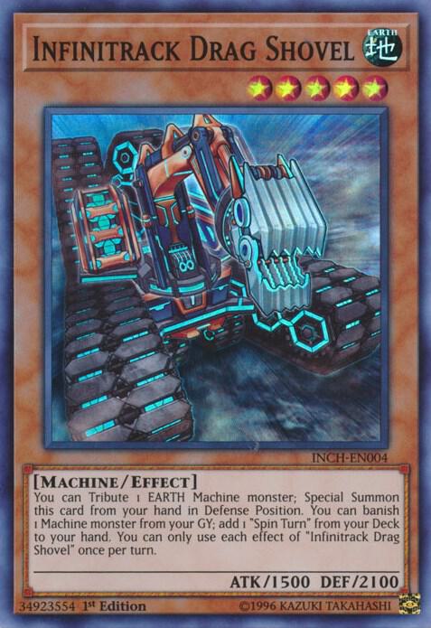 Infinitrack Drag Shovel