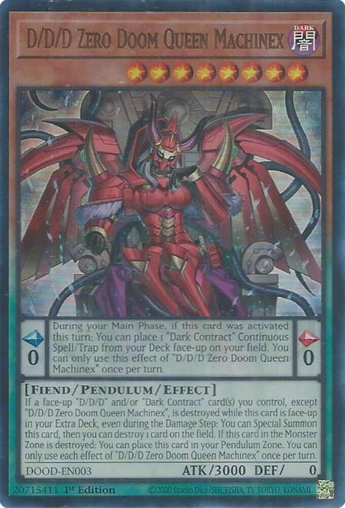 D/D/D Zero Doom Queen Machinex