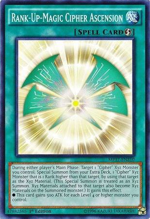 Rank-Up-Magic Cipher Ascension