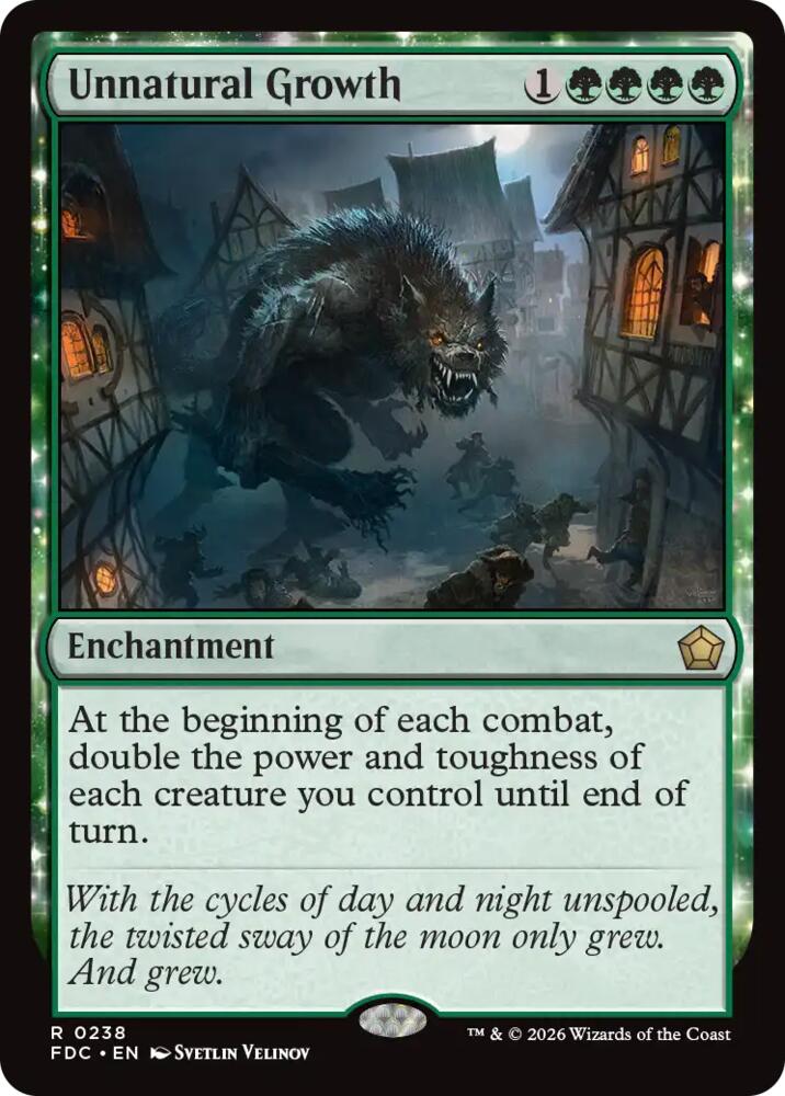 Unnatural Growth [Commander: Foundations]