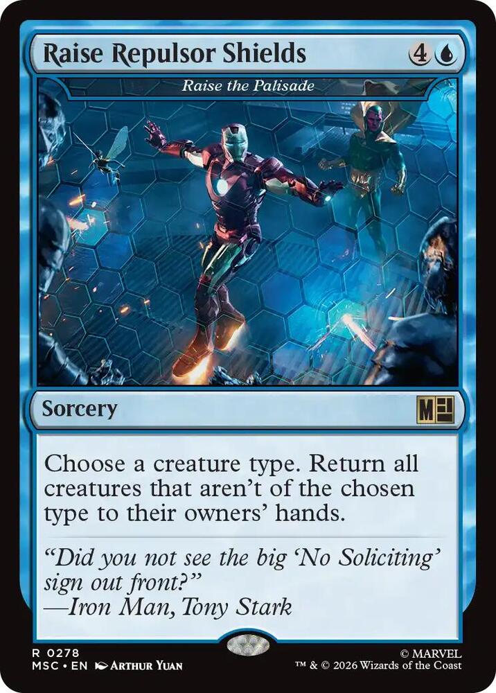 Raise Repulsor Shields