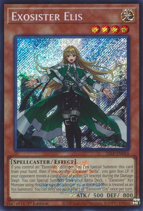 Exosister Elis (Emblazoned Secret Rare) [Limited Pack World Championship 2026]