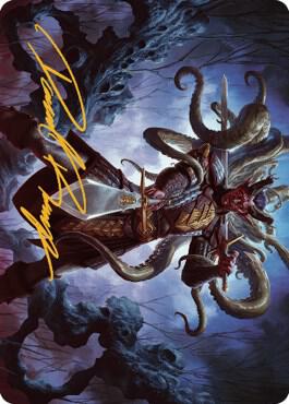 Zevlor, Elturel Exile Art Card (42/81) (Gold-Stamped Signature)