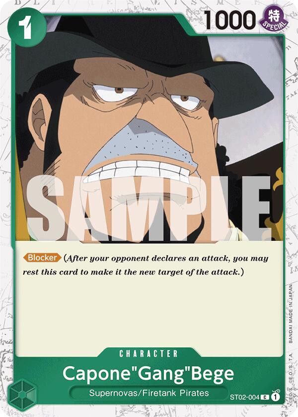 Capone"Gang"Bege (ST02-004) (Jolly Roger Foil)