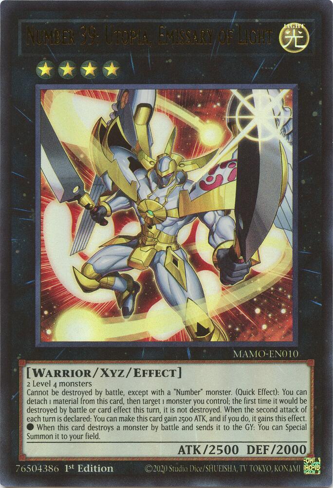 Number 39: Utopia, Emissary of Light [Magnificent Monsters]
