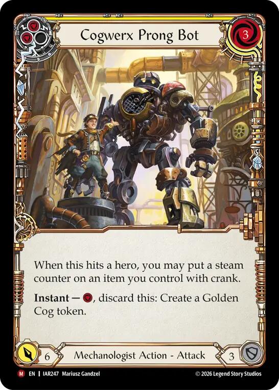 Cogwerx Prong Bot [Usurp the Shadow Throne]