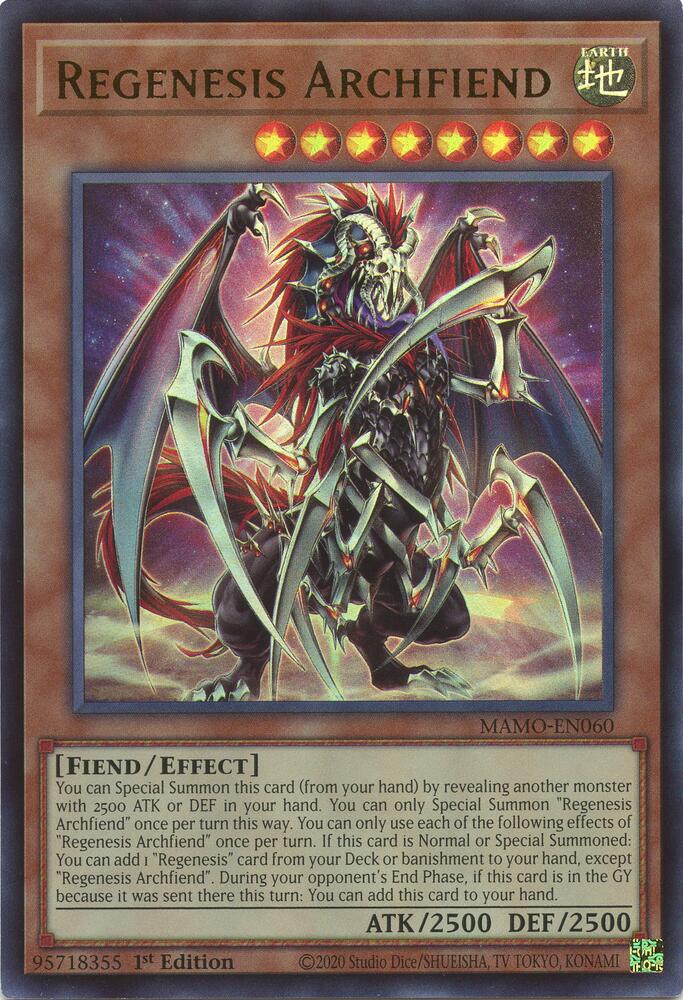 Regenesis Archfiend [Magnificent Monsters]