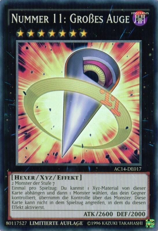 Number 11: Big Eye (German) - "Nummer 11: Großes Auge"