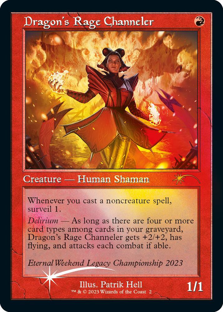 Dragon's Rage Channeler (Retro Frame) (Eternal Weekend 2023 Promo)