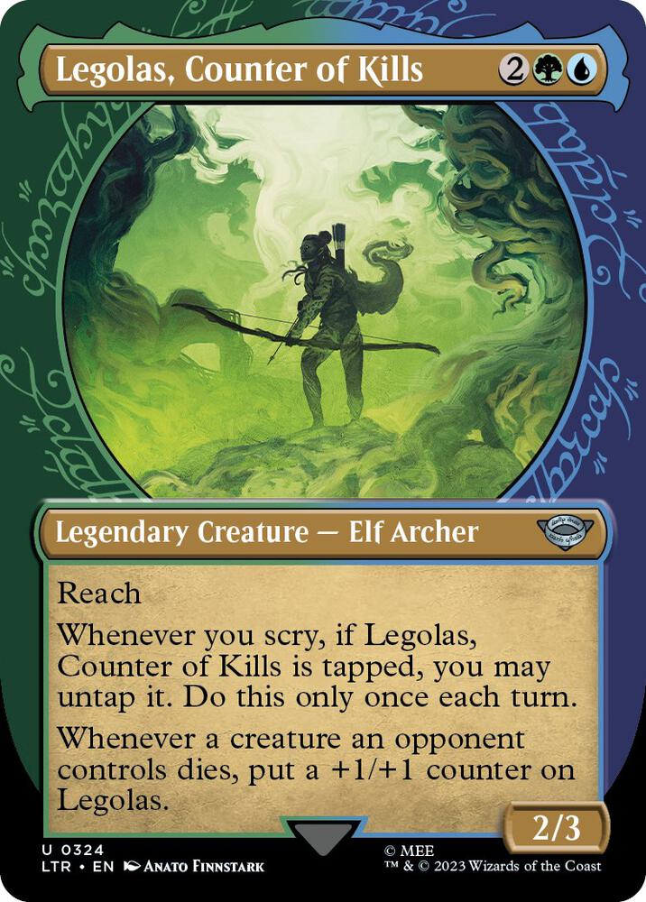 Legolas, Counter of Kills (Showcase)