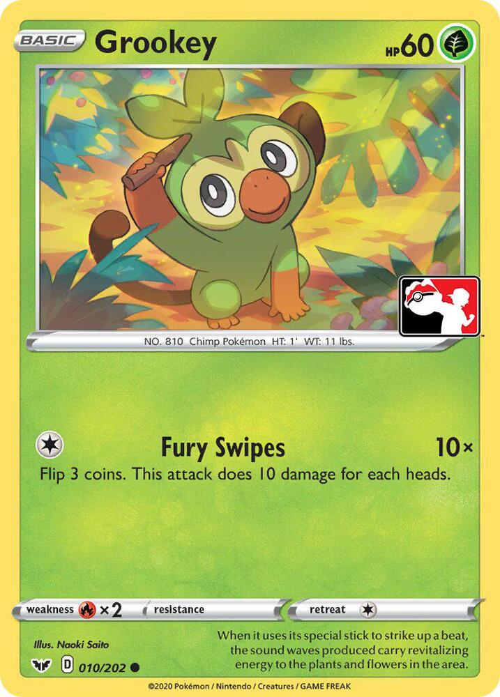 Grookey (Library Exclusive) - 011/202 [Miscellaneous Cards & Products]