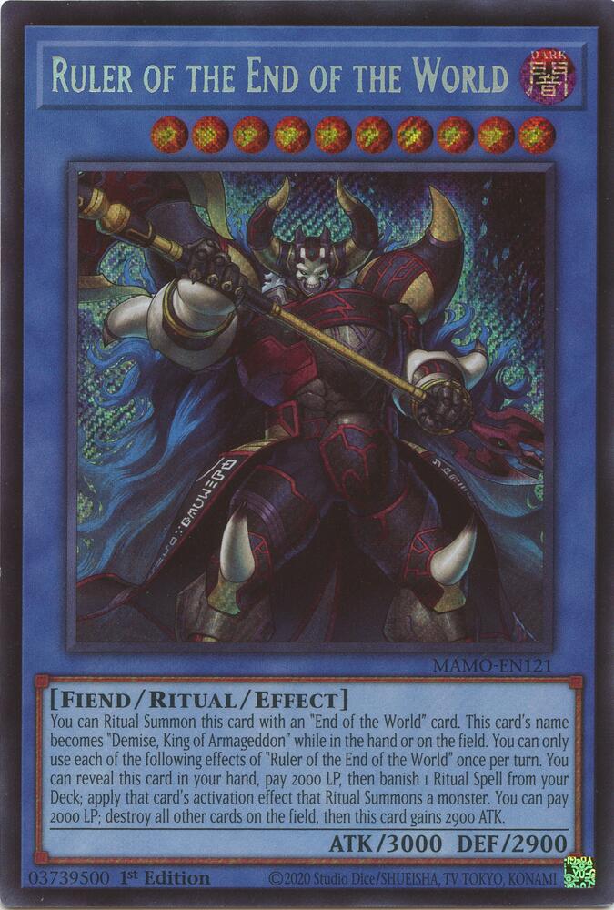 Ruler of the End of the World [Magnificent Monsters]
