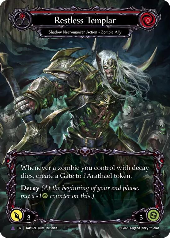 Restless Templar (Marvel) [Usurp the Shadow Throne]