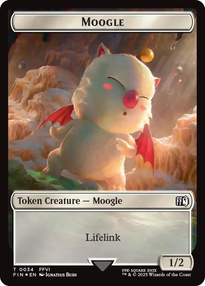 Moogle // Zombie Double-Sided Token (Surge Foil)