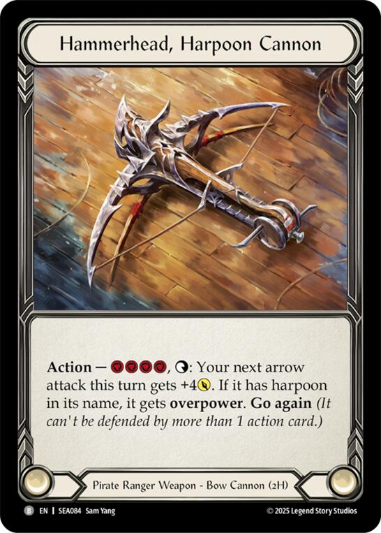 Hammerhead, Harpoon Cannon // Redspine Manta