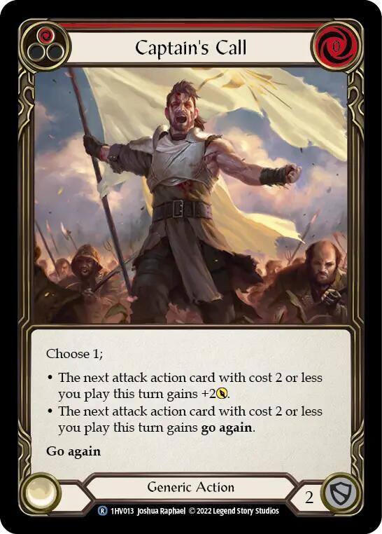 Captain's Call (Red)
