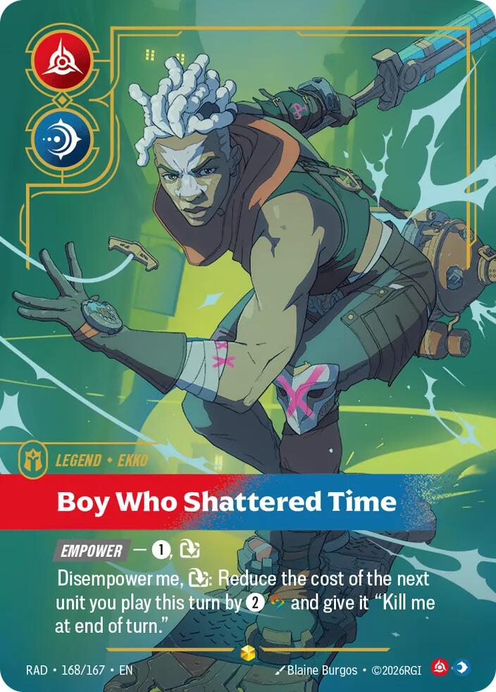 Ekko, Boy Who Shattered Time (Overnumbered) [Radiance]