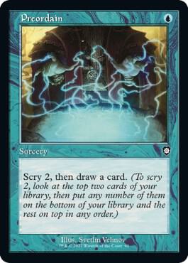 Preordain (Retro Frame)