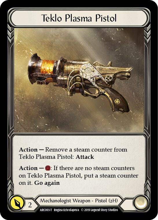Teklo Plasma Pistol // Viserai, Rune Blood