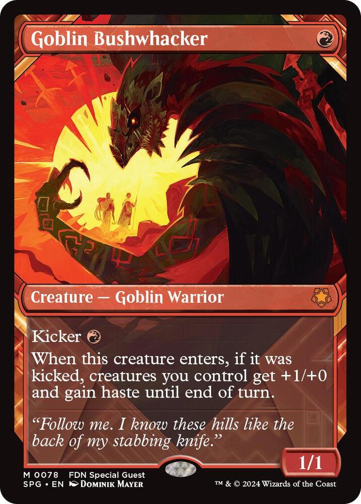 Goblin Bushwhacker (Showcase)
