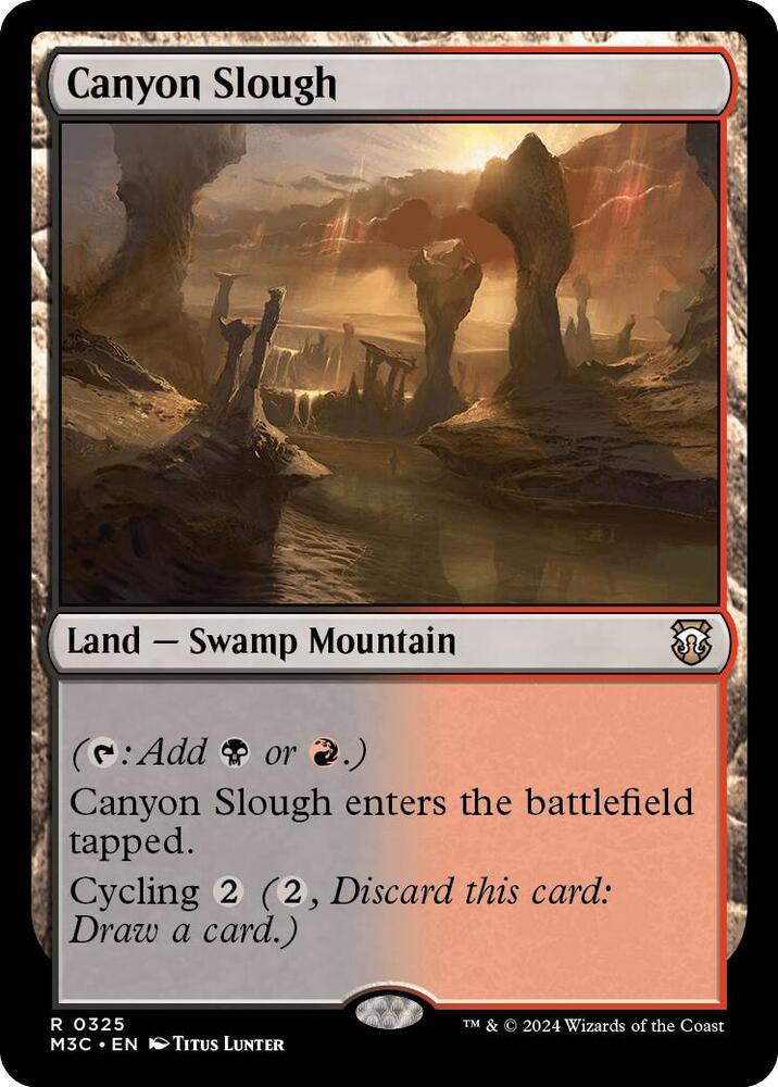 Canyon Slough (Ripple Foil)