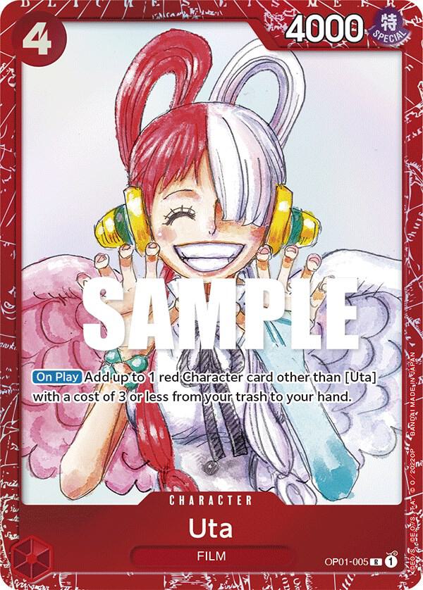 Uta (Premium Card Collection -ONE PIECE FILM RED Edition-)
