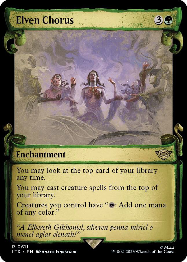 Elven Chorus (Showcase Scrolls)