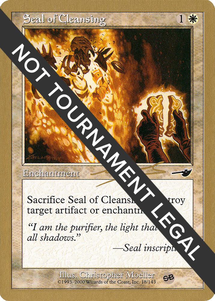 Seal of Cleansing - 2000 Nicolas Labarre (NMS) (SB)