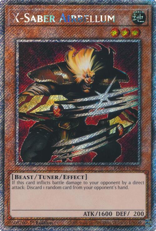 X-Saber Airbellum (Platinum Secret Rare)