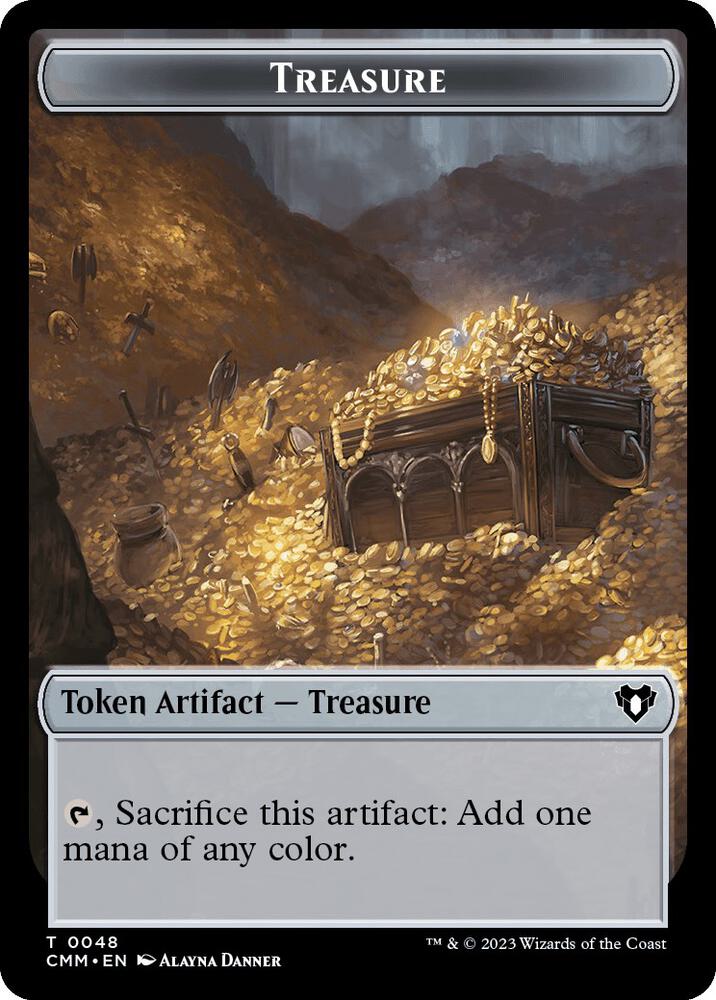 Treasure // Assassin Double-Sided Token
