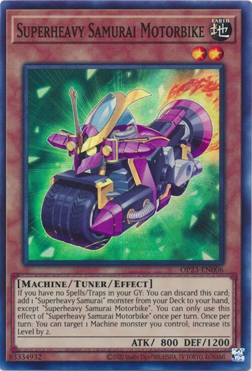 Superheavy Samurai Motorbike