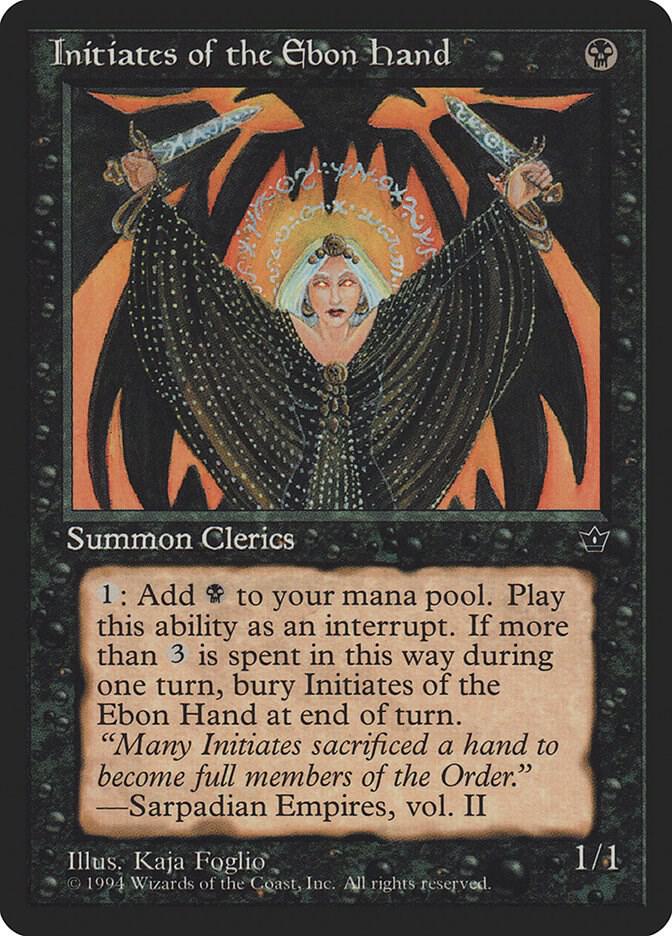 Initiates of the Ebon Hand (Foglio)