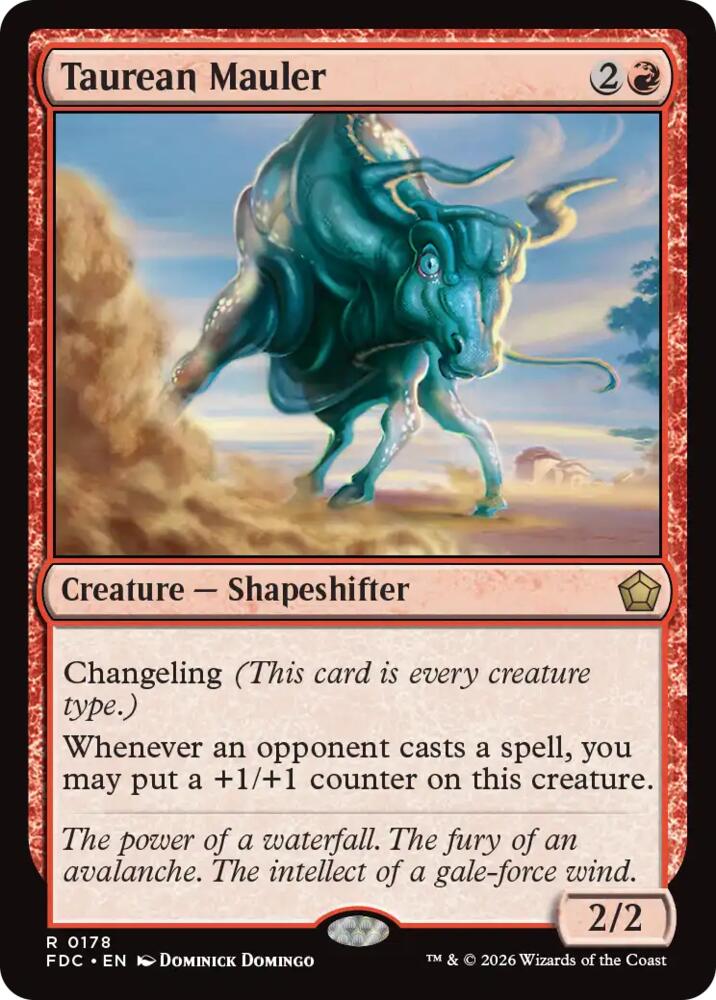 Taurean Mauler [Commander: Foundations]