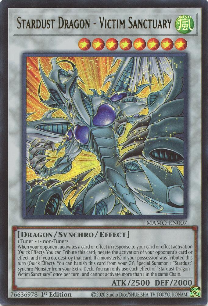 Stardust Dragon - Victim Sanctuary [Magnificent Monsters]