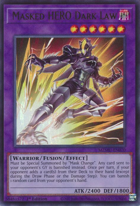 Masked HERO Dark Law