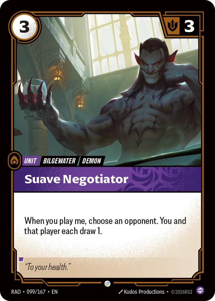 Suave Negotiator [Radiance]
