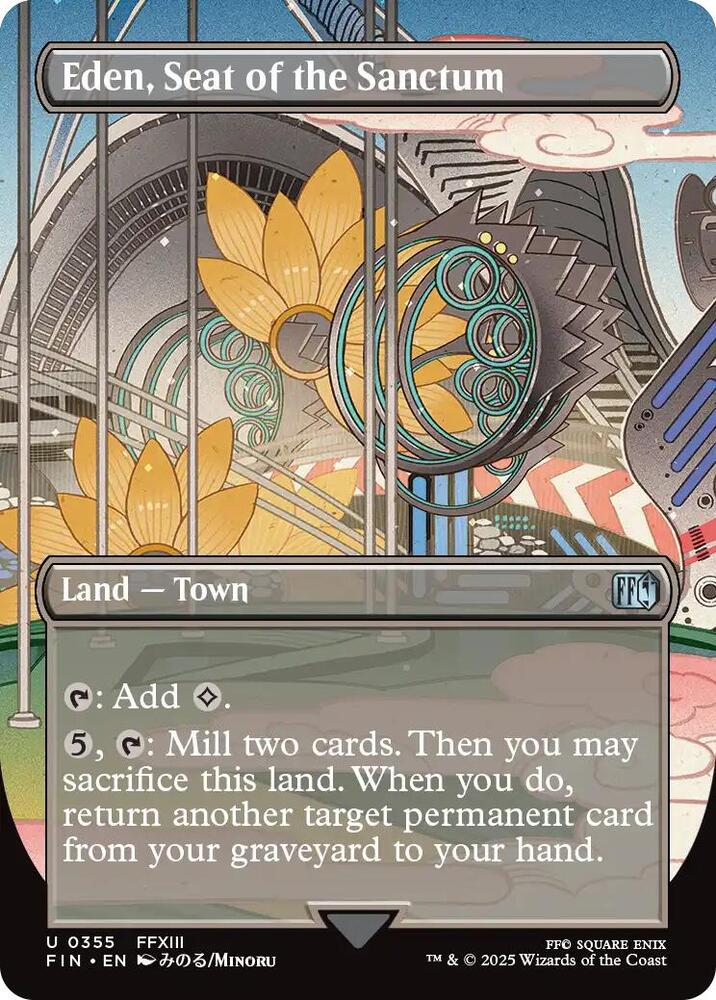 Eden, Seat of the Sanctum (Borderless)