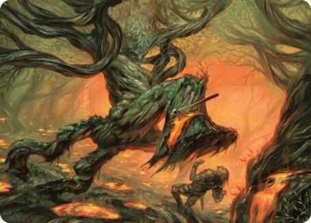 Stump Stomp Art Card