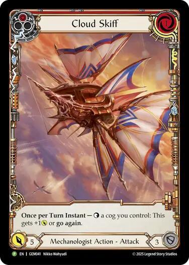 Cloud Skiff (Red)