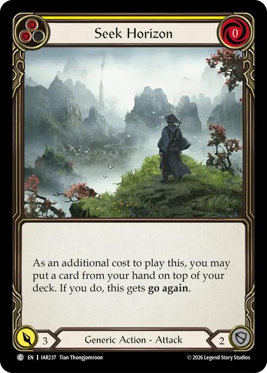 Seek Horizon (Yellow) [Usurp the Shadow Throne]