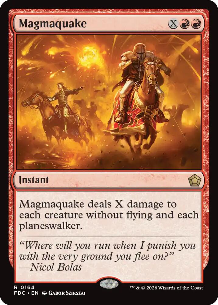 Magmaquake [Commander: Foundations]
