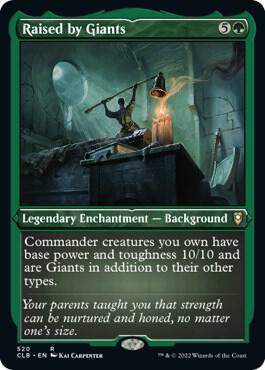 Raised by Giants (Foil Etched)