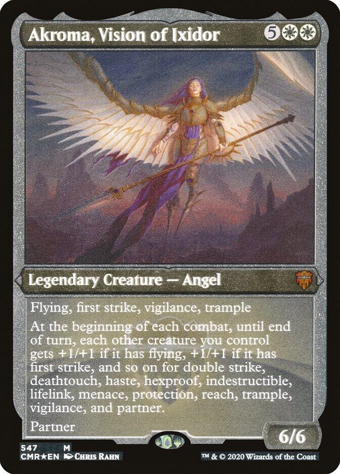Akroma, Vision of Ixidor (Foil Etched)