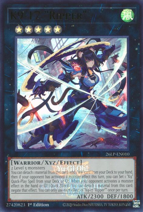 K9-17 Ripper (Emblazoned) [Limited Pack World Championship 2026]