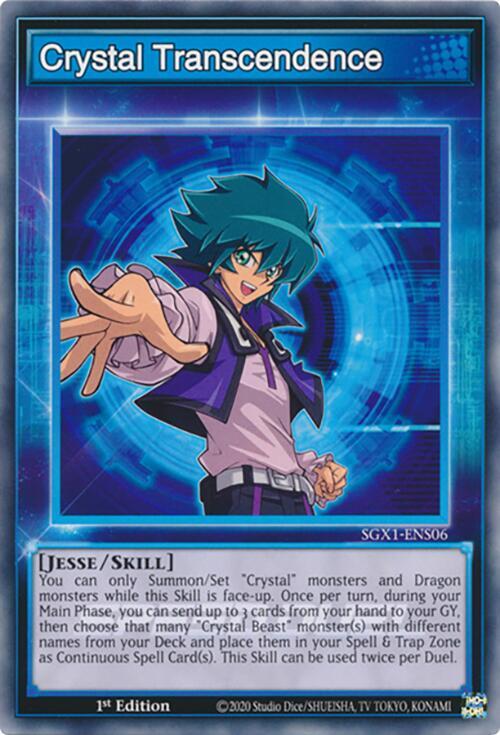 Crystal Transcendence