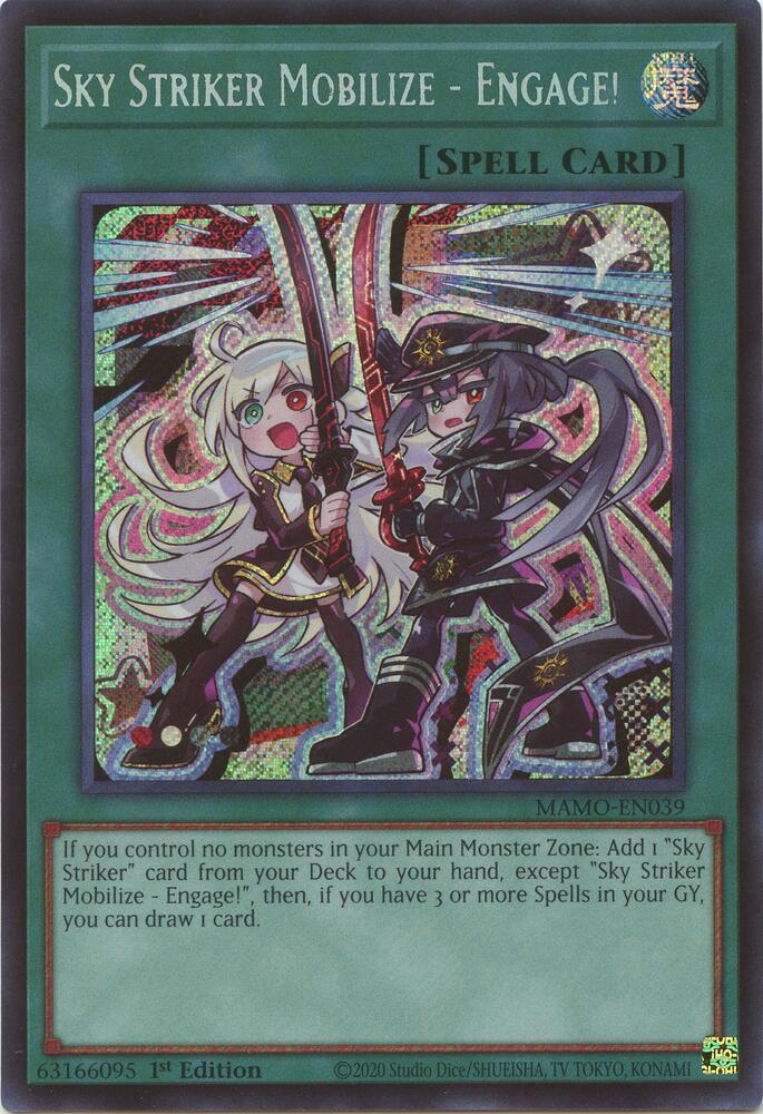 Sky Striker Mobilize - Engage! (Secret Rare) [Magnificent Monsters]