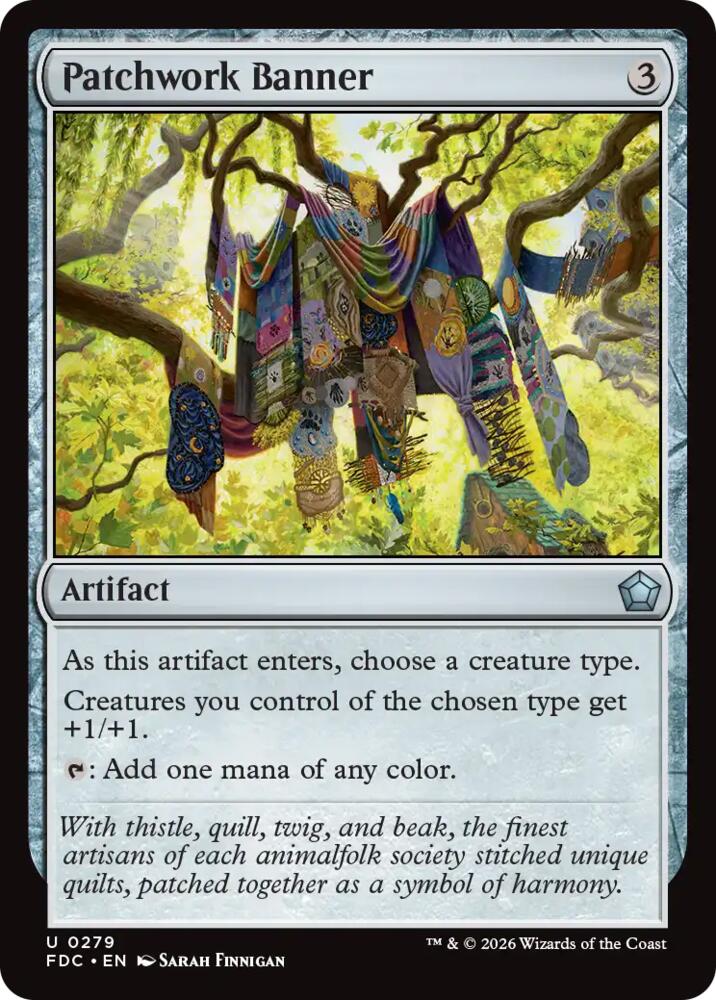 Patchwork Banner [Commander: Foundations]